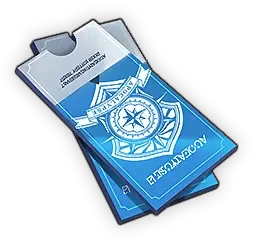 Lottery tickets — stacked blue shop tickets, situational purchase when odds or coins make sense